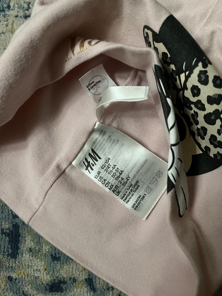 H&M czapka myszka minnie 92/104