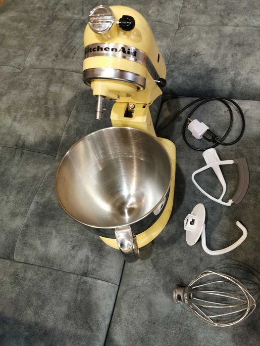 Планетарный миксер Kitchen Aid Royal yellow  4.8л