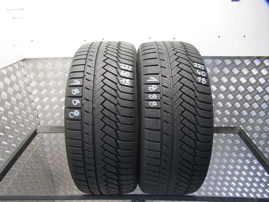 2x Continental WinterContact TS 860p 225/40/18 92V nr.1888 7,2mm