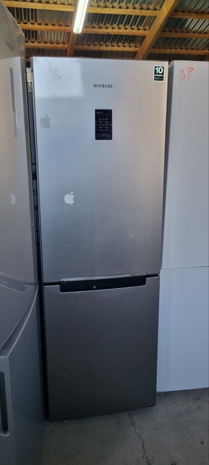 Холодильник Gorenje dgf54rt Nofrost сірий високий