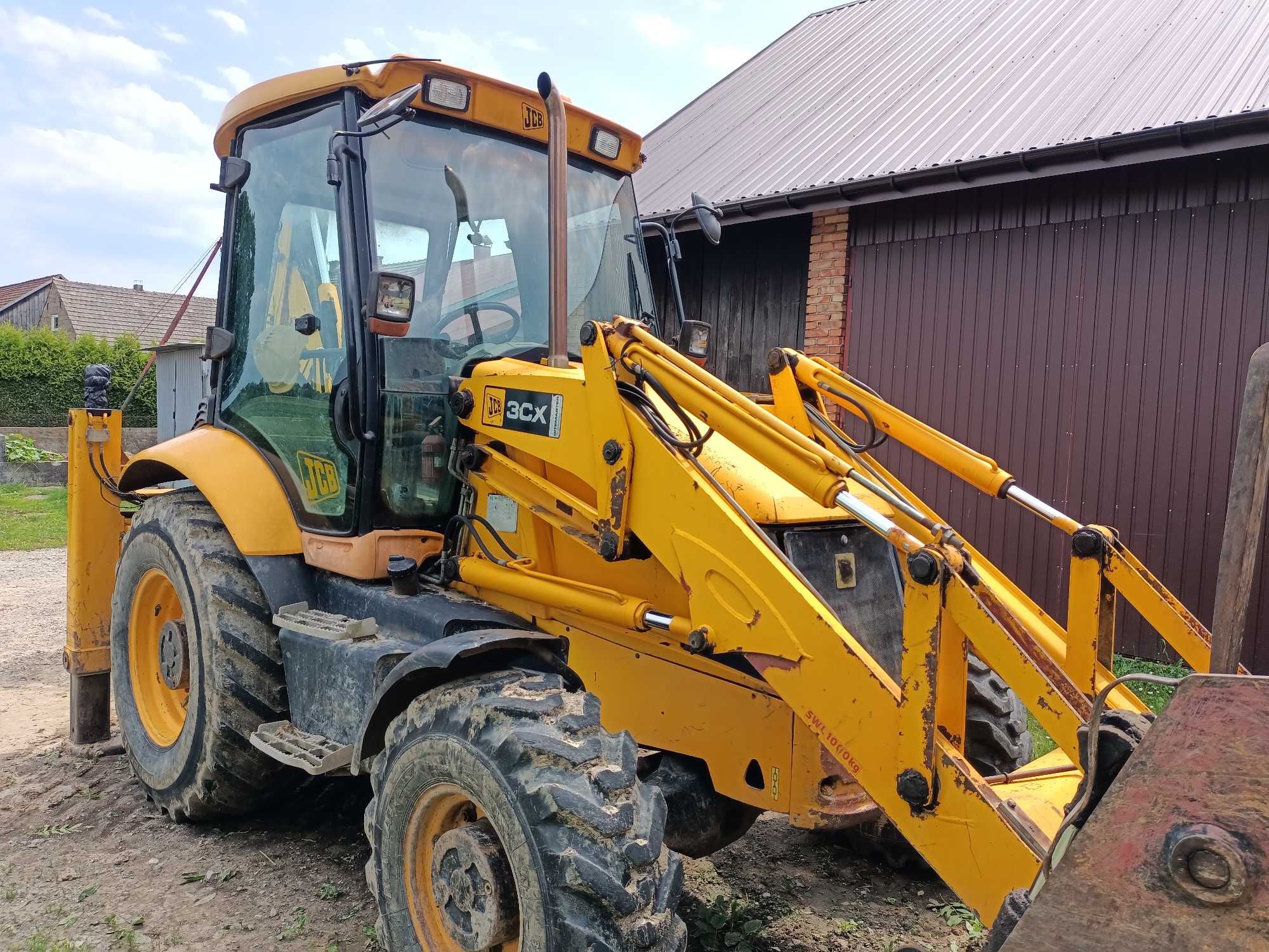 Jcb 3cx koparko ładowarka