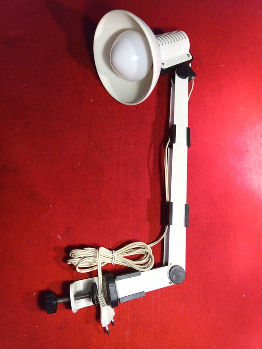 Lampa lampki biurkowe z czasów PRL Polam Wilkasy Pniewski Rudkiewicz