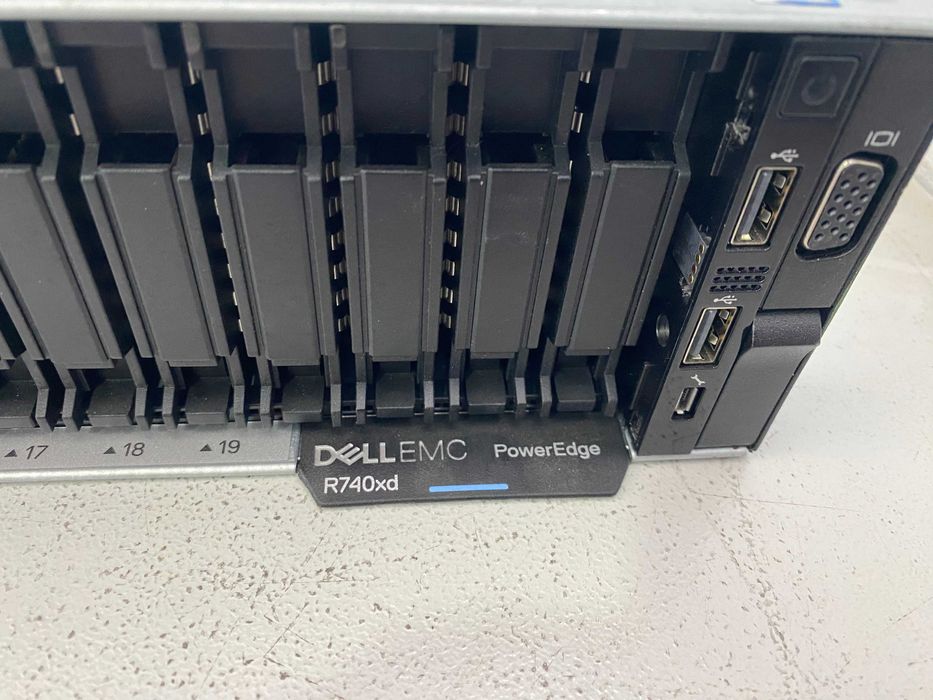 Сервер Dell PowerEdge R740XD (Gold 6138,384gb,PERC H740P) БЕЗГОТІВКА