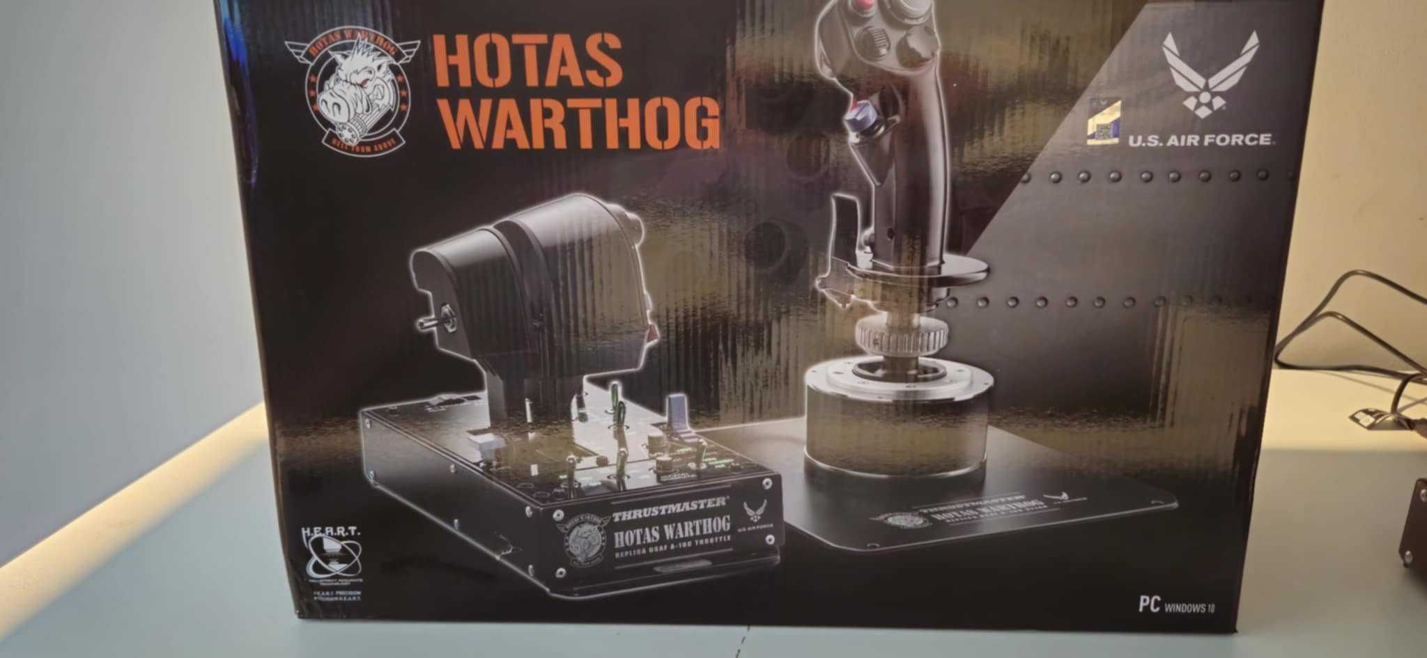 Thrustmaster Hotas Warthog jak nowy - joystick i przepustnica
