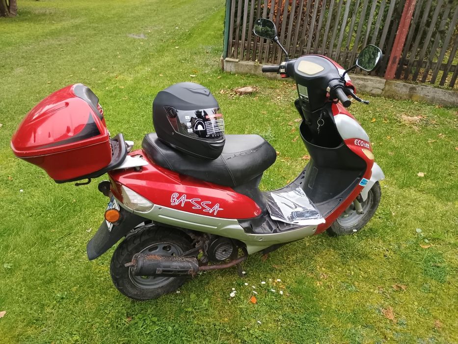 Skuter Router Bassa 4T z Kufrem + Nowy Kask/ Możliwy Transport