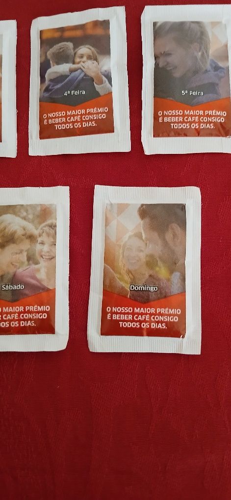 Pacotes de açúcar Delta, série completa