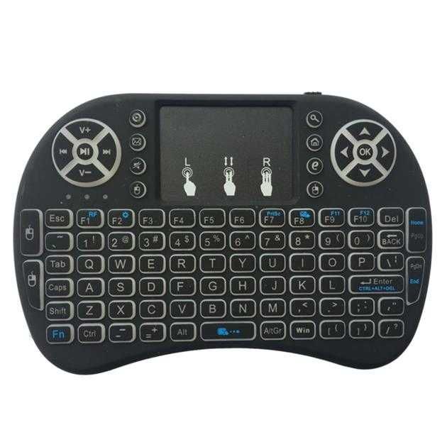 Airmouse - Mini Teclado sem fios - Teclado iluminado a bateria