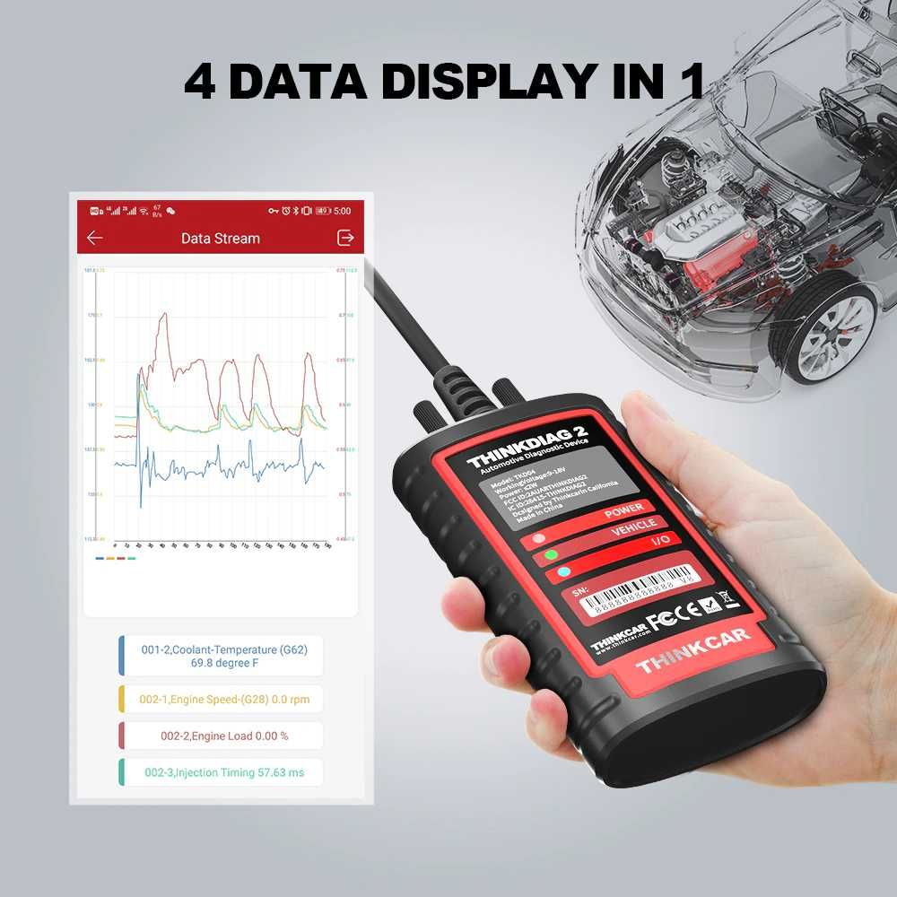 ThinkDiag 2 Maquina Diagnóstico OBD Todas as Marcas/Funções (1 Ano)