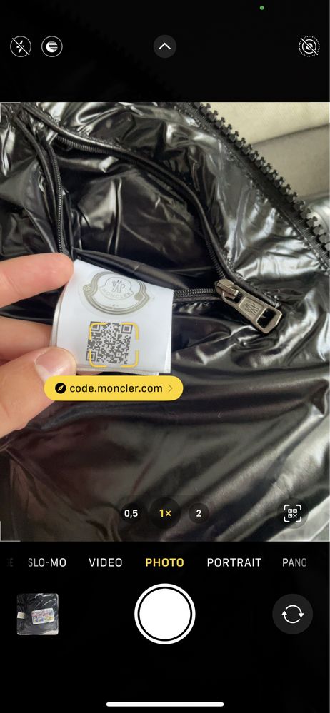 Moncler maya пуховик