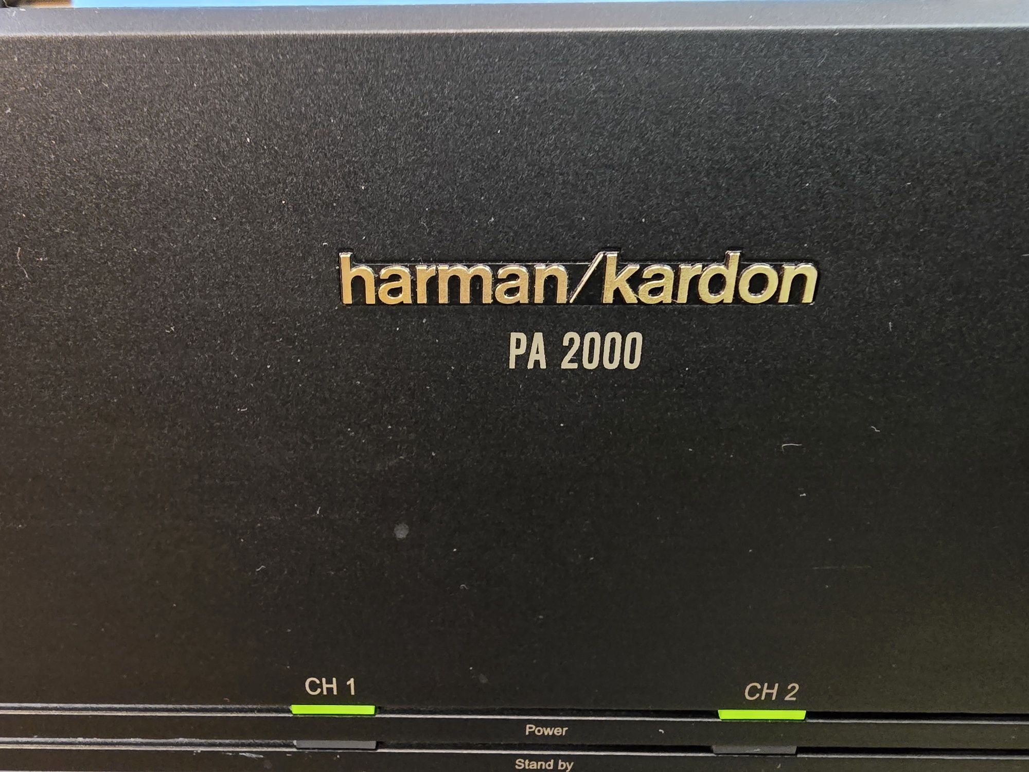 HARMAN KARDON PA 2000 wzmacniacz, końcówka mocy, vintage.