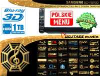 Blu-Ray SAMSUNG BD-F8900 HDD 1TB dekoder karta CI+ Menu PL