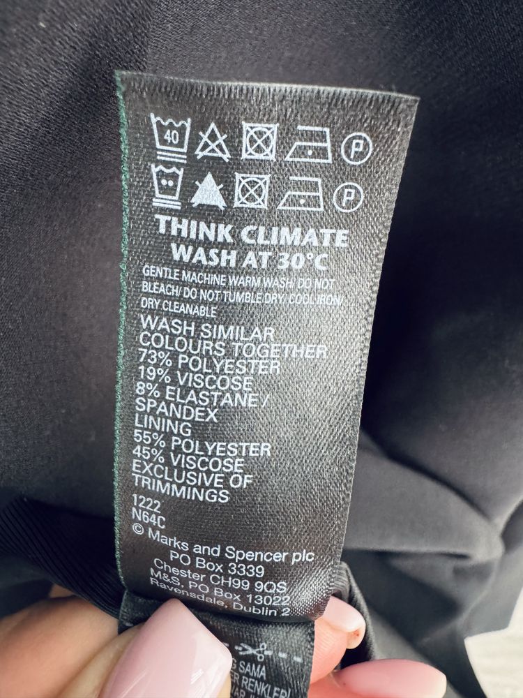 Піджак жіночий M&S оверсайз на один гудзик, новий,віскоза+поліестер