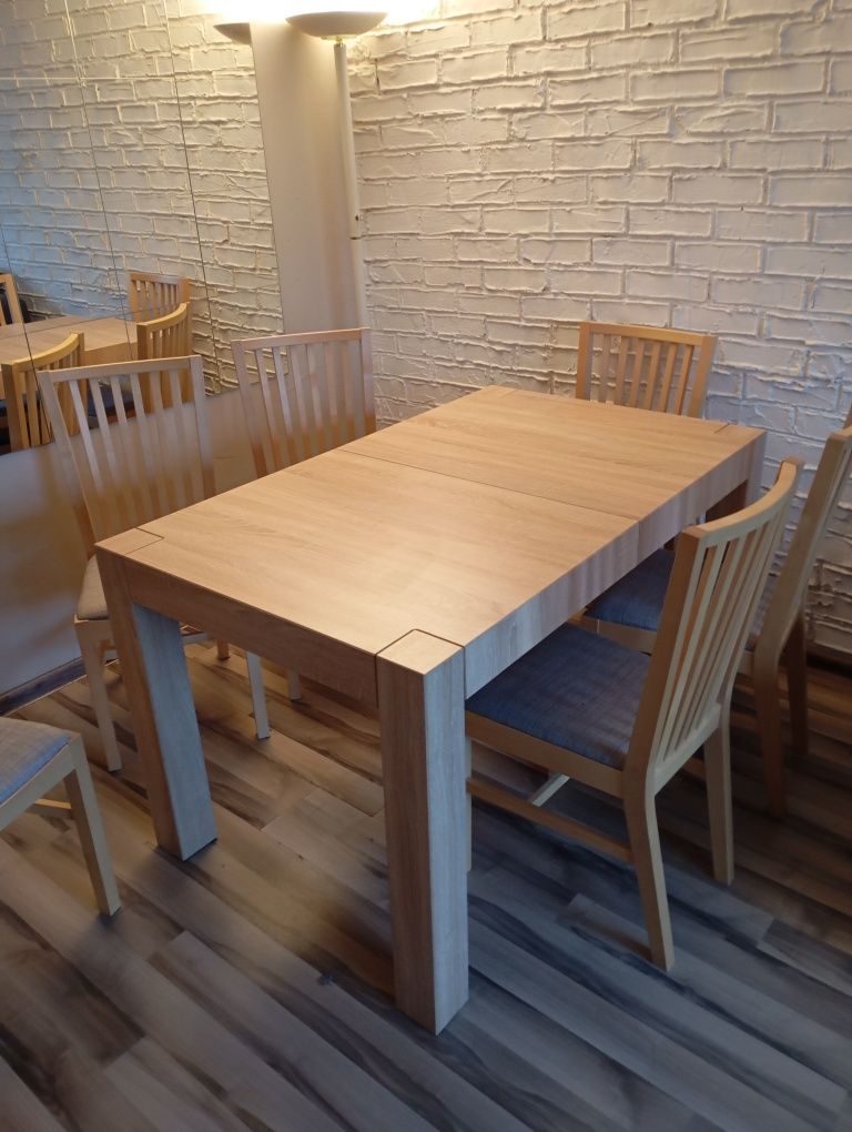 Stół do jadalni plus 6 krzeseł