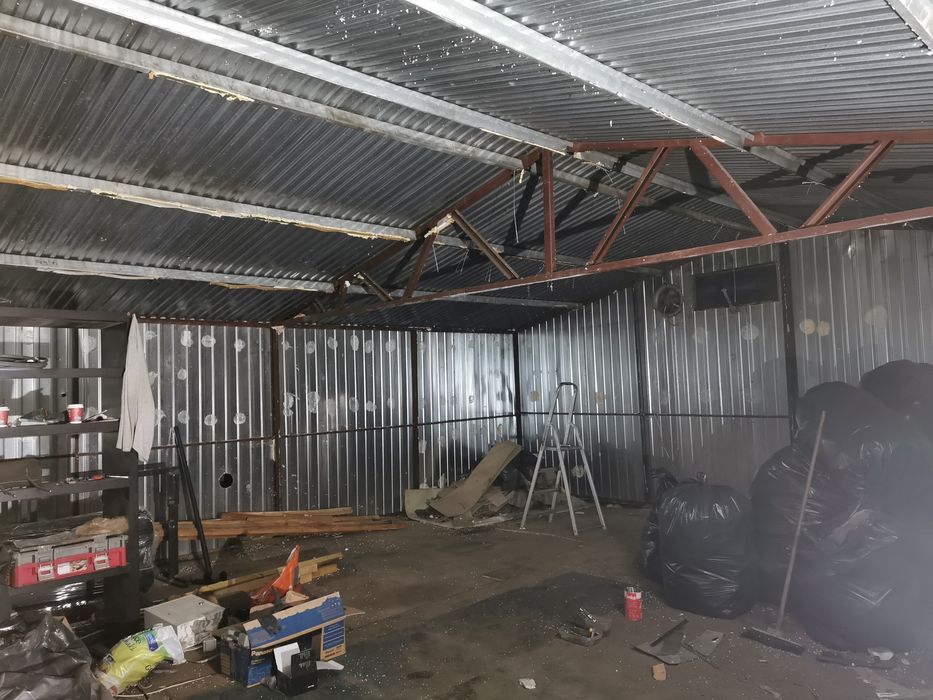 Garaż blaszany 49 metrów