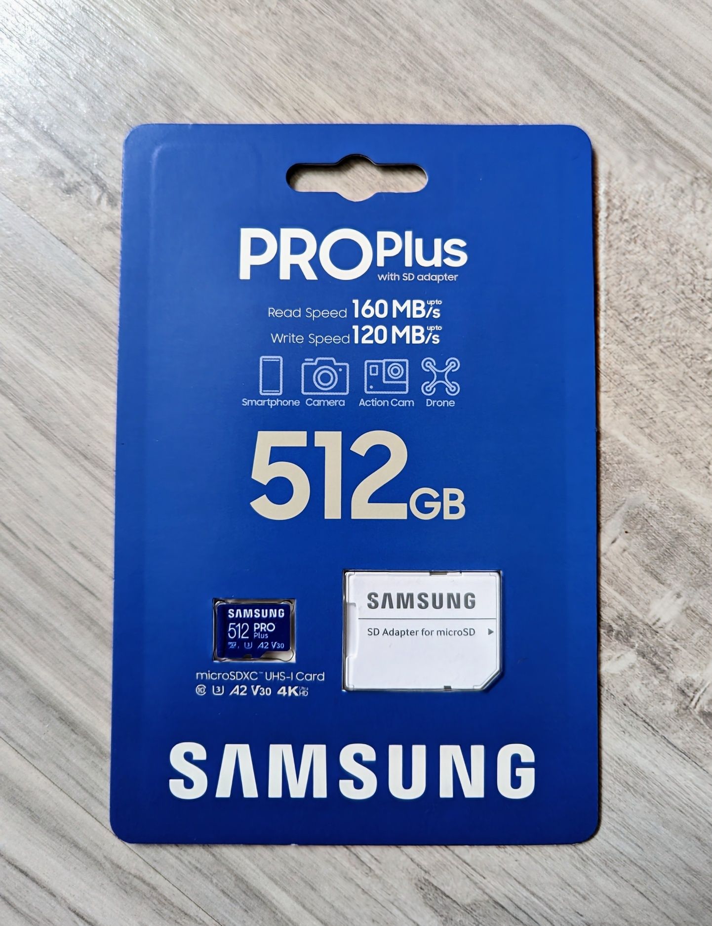 Samsung PRO Plus 512 GB microSDXC 4к (MB-MD512KA)