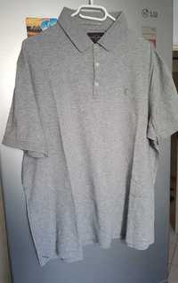 Koszula męska polo 100% cotton Black&Brown rozmiar XL szara
