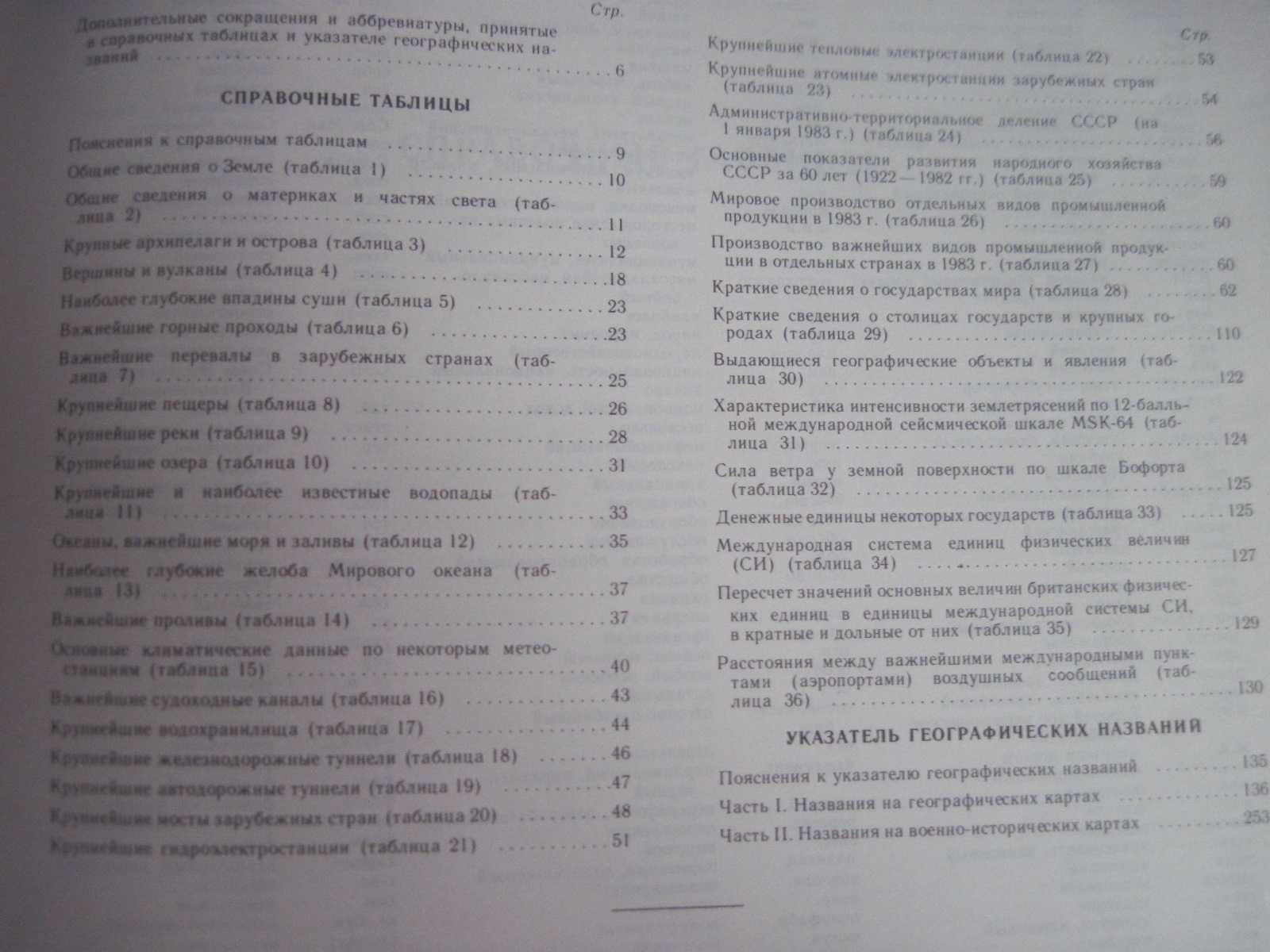Атлас офицера ( приложение ). Справочные таблицы Генштаб СССР 1984