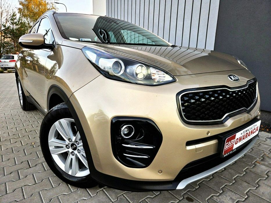 Kia Sportage Navi Kamera Cofania LED Skóra Automat Full Salon Polska Top Stan
