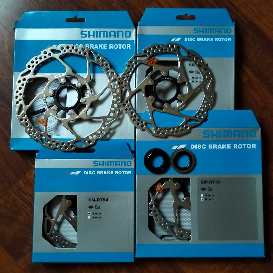 Гальма з роторами Shimano Deore, SLX, XT; AVID