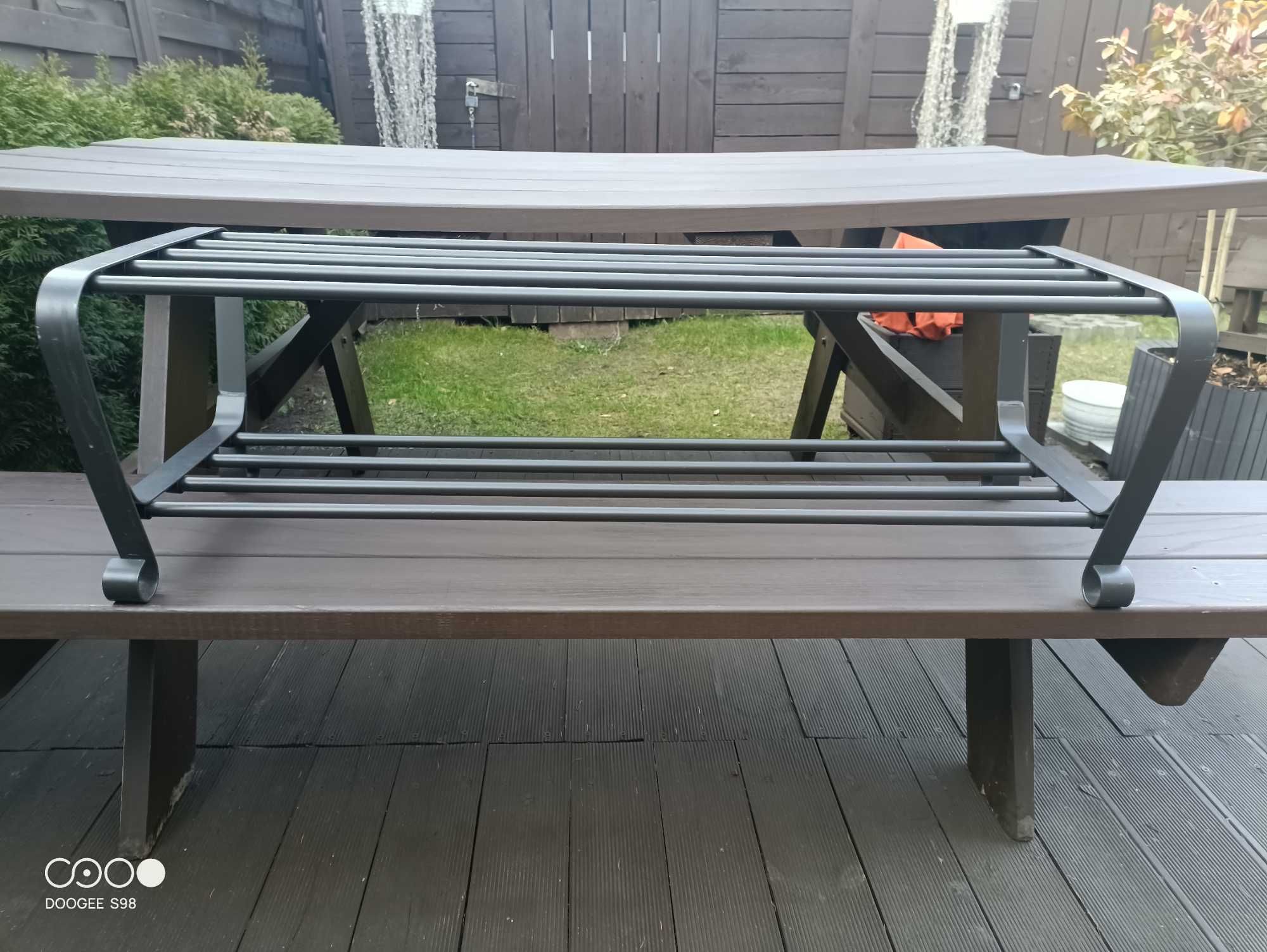Wieszak z półką na buty Ikea Portis super stan komplet