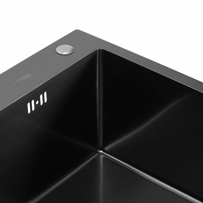 Кухонная мойка  Valeso HANDMADE PVD 600Х500Х220 ЧОРНА