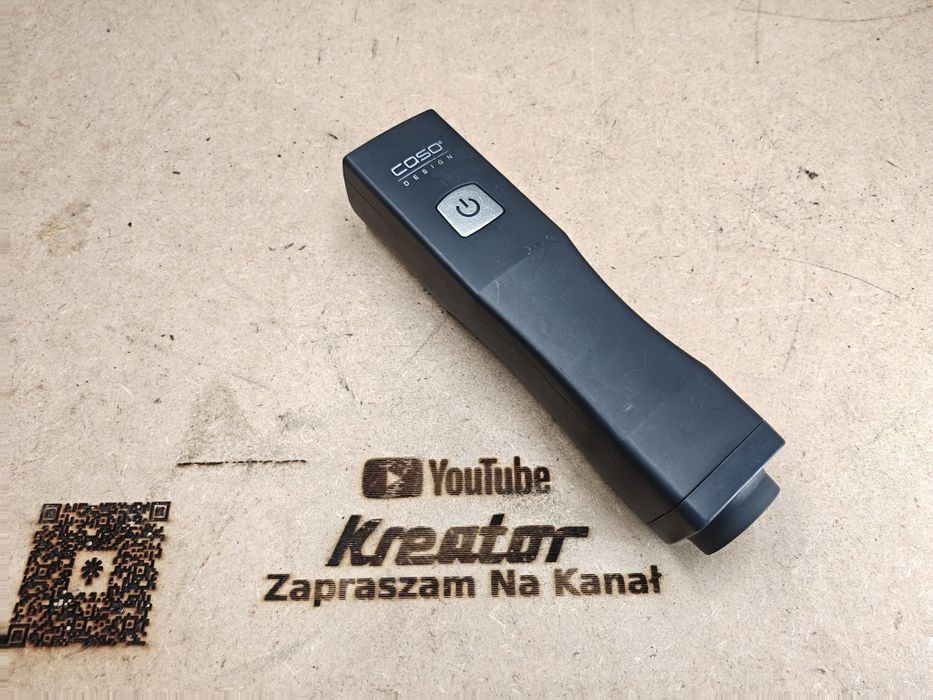 CASO Design – ręczna pompka próżniowa, sprawna