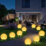Nowe  lampy/kule solarne / zmiana kolorów