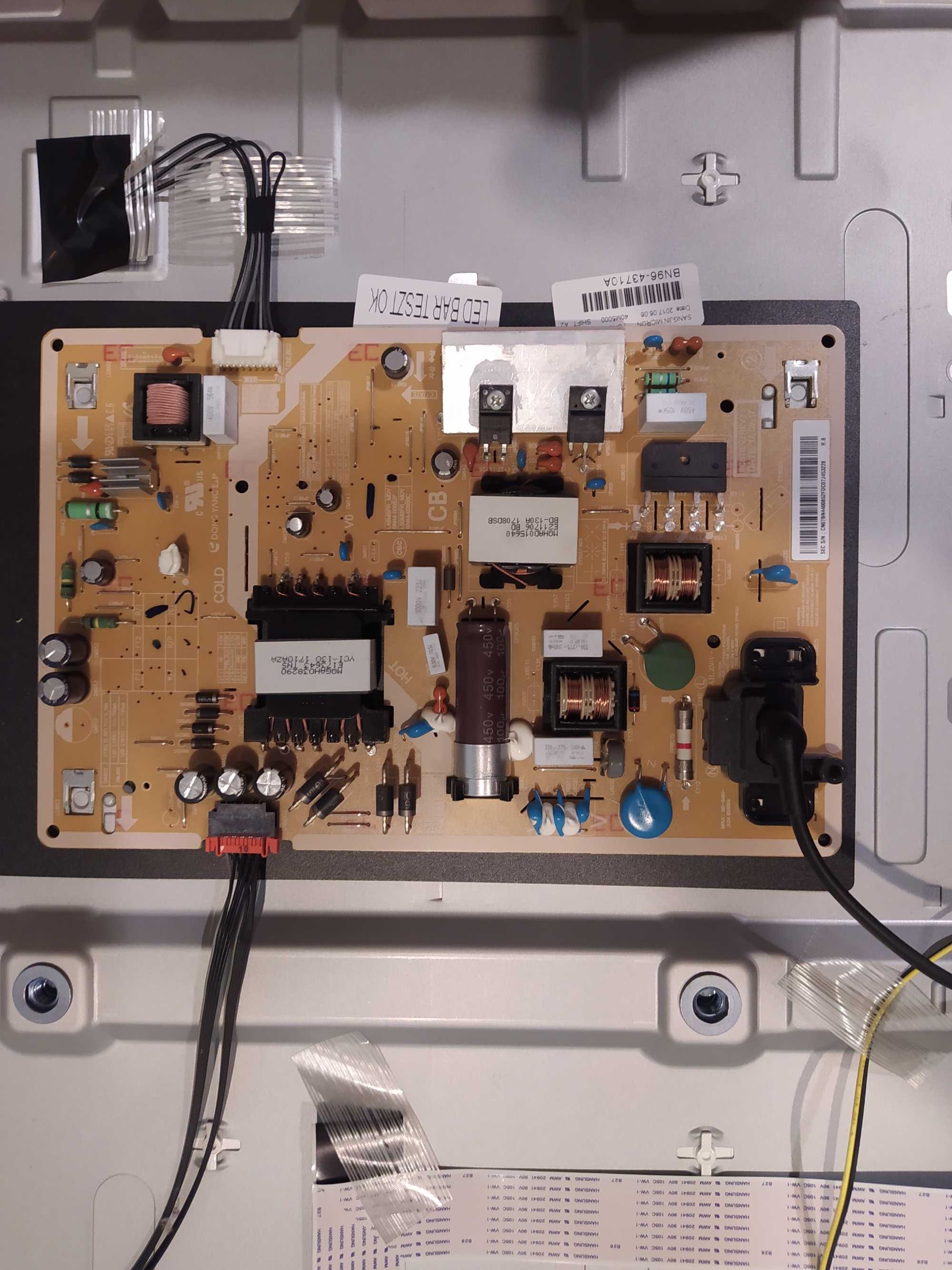 Блоки жк тв Samsung UE40M5002AK  - блоки рабочие.