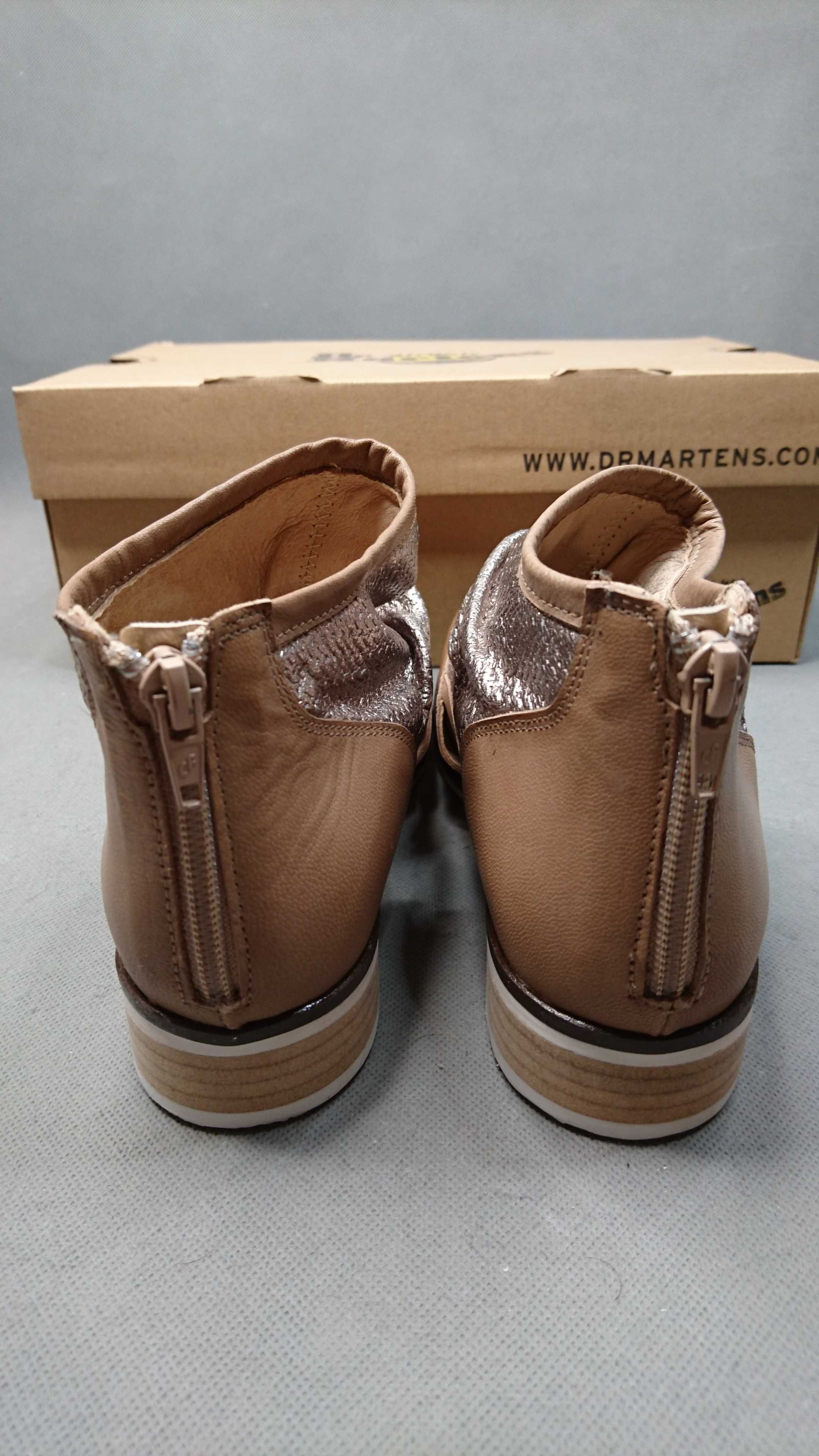 Buty Pinto Di Blu Summer Light Boots Brown Leather Botki Lato R.39