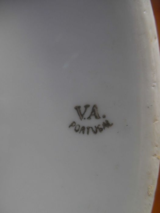 Vista Alegre Terrina com colher e tampa ano 1924/1947