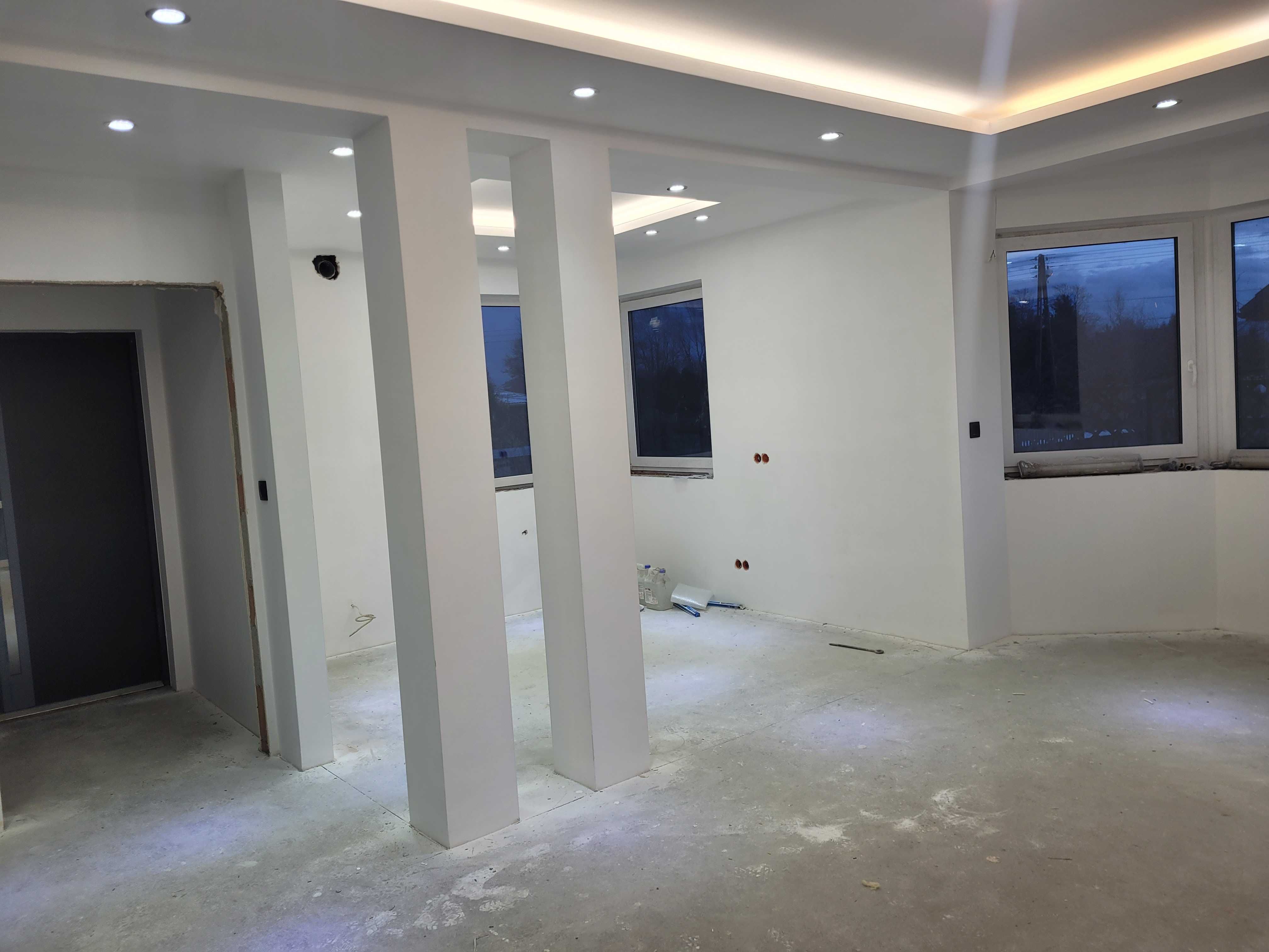 NOWY DOM skrajny wykończony Bojków 180 m2 działka 470m Kocioł GAZ