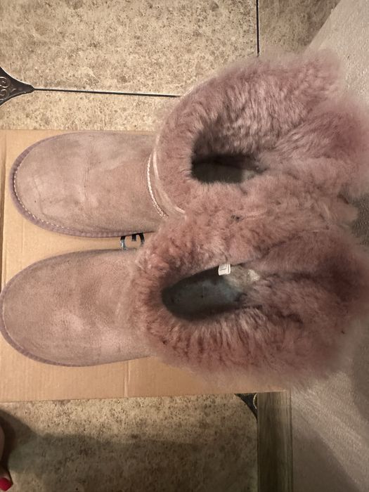 Оригінальні жіночі уггі, рожеві ugg, зимове жінове життя