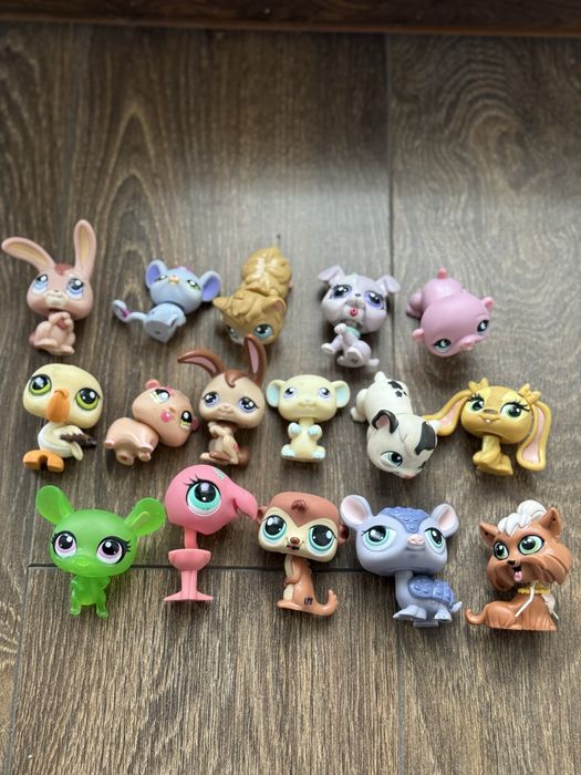 Продам оригінал рідкісні фігурки littlest pet shop тваринки LPS!