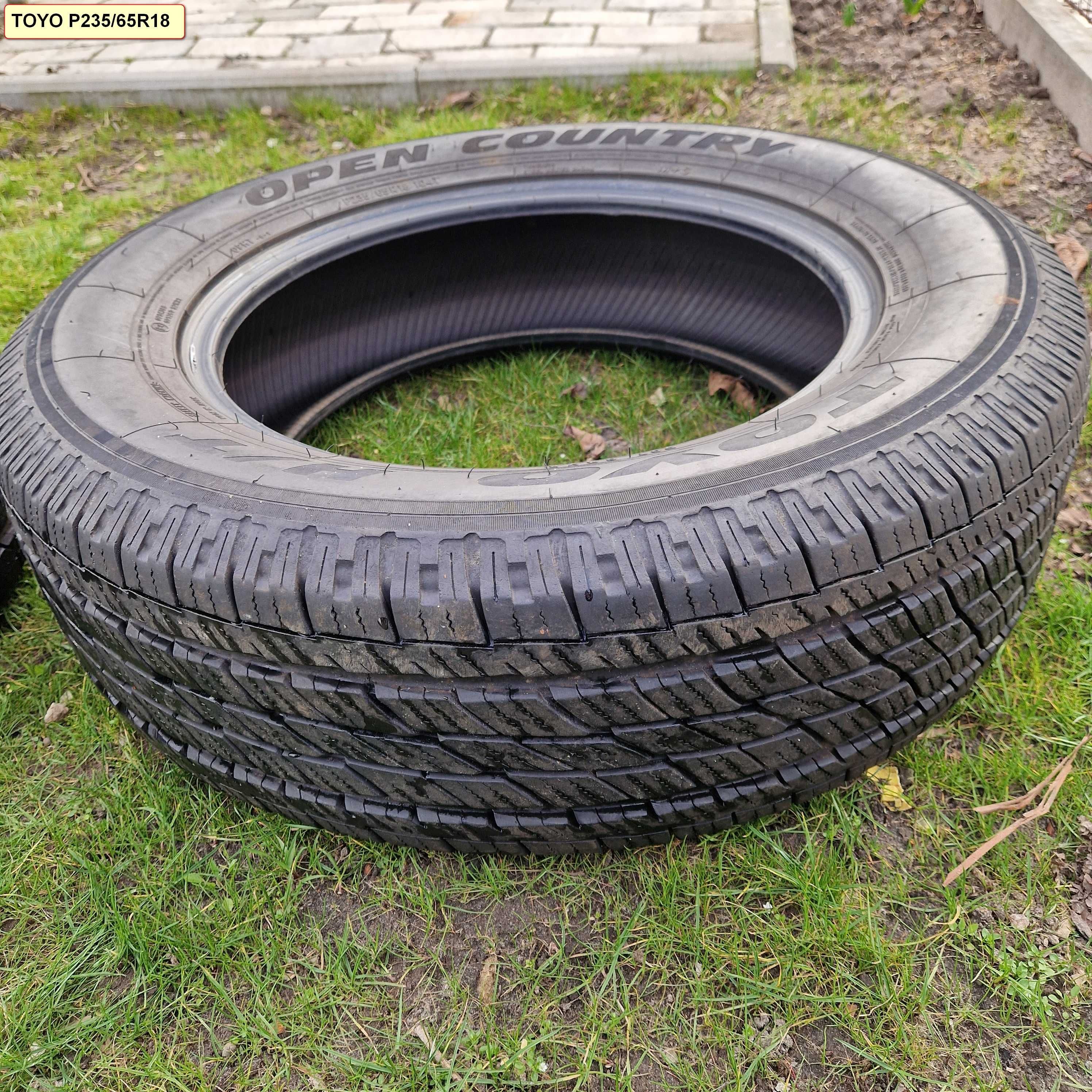 Продам шини у гарному стані TOYO H/T OPEN COUNTRY Р235/65R18 104T M+S