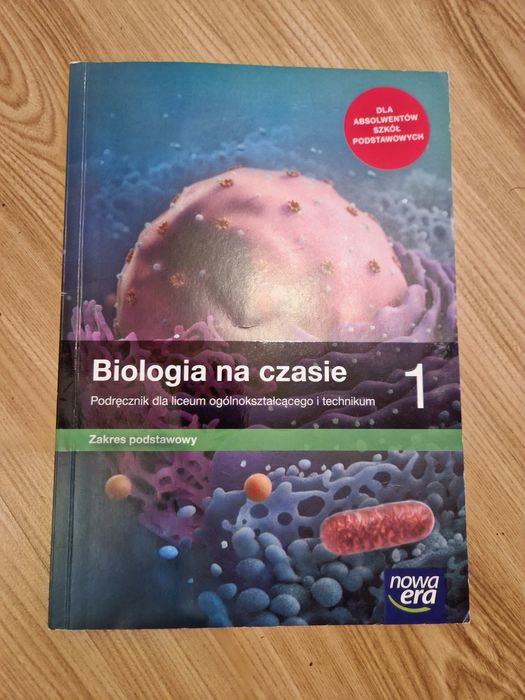 Biologia na czasie 1, zakres podstawowy, nowa era