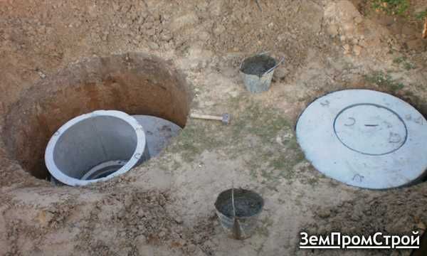 Каналізація під ключ, яма, септик, бетонні кільця | Канализация, КС