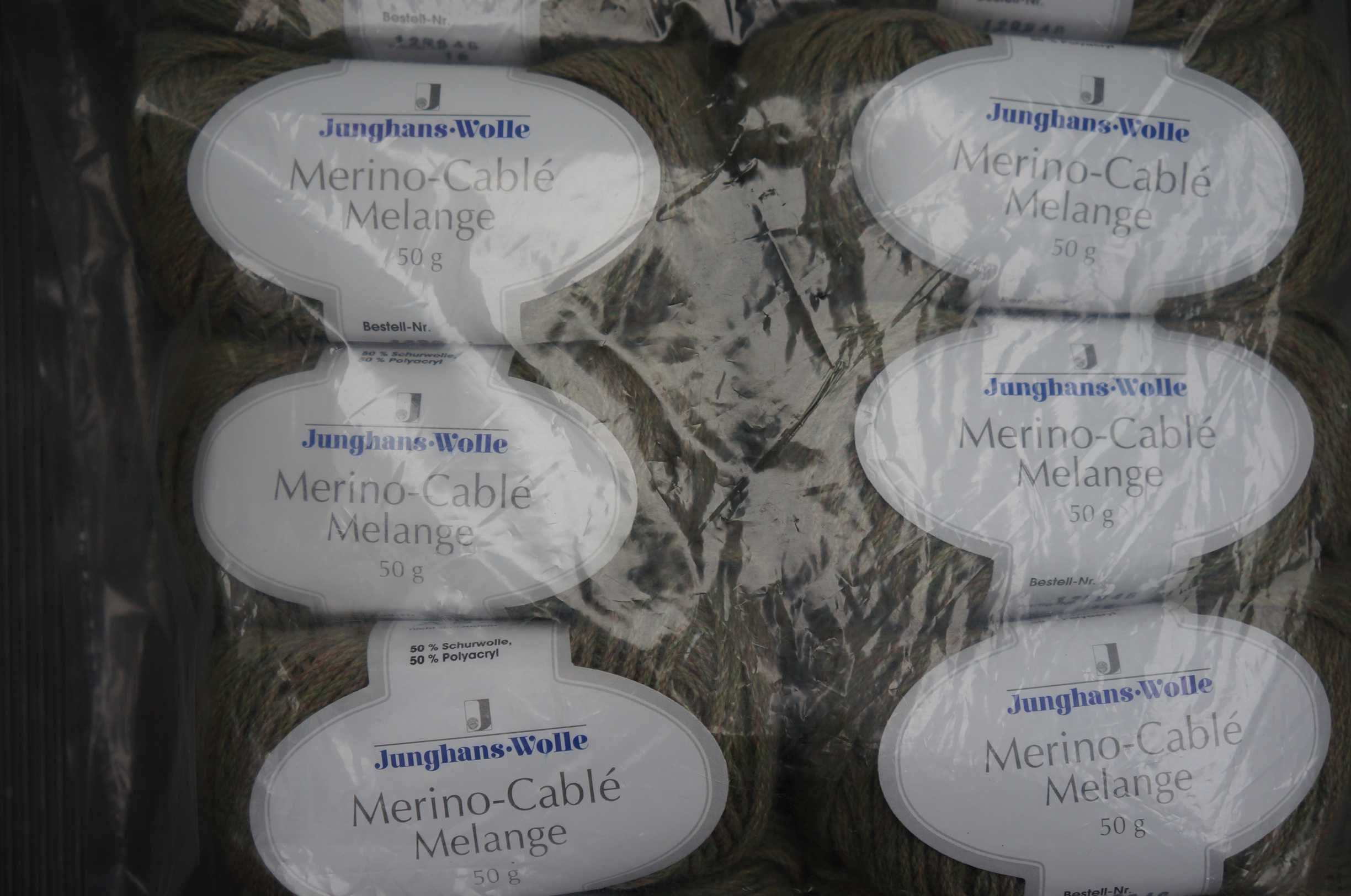 Włóczka Merino-Cable  0,5 kg