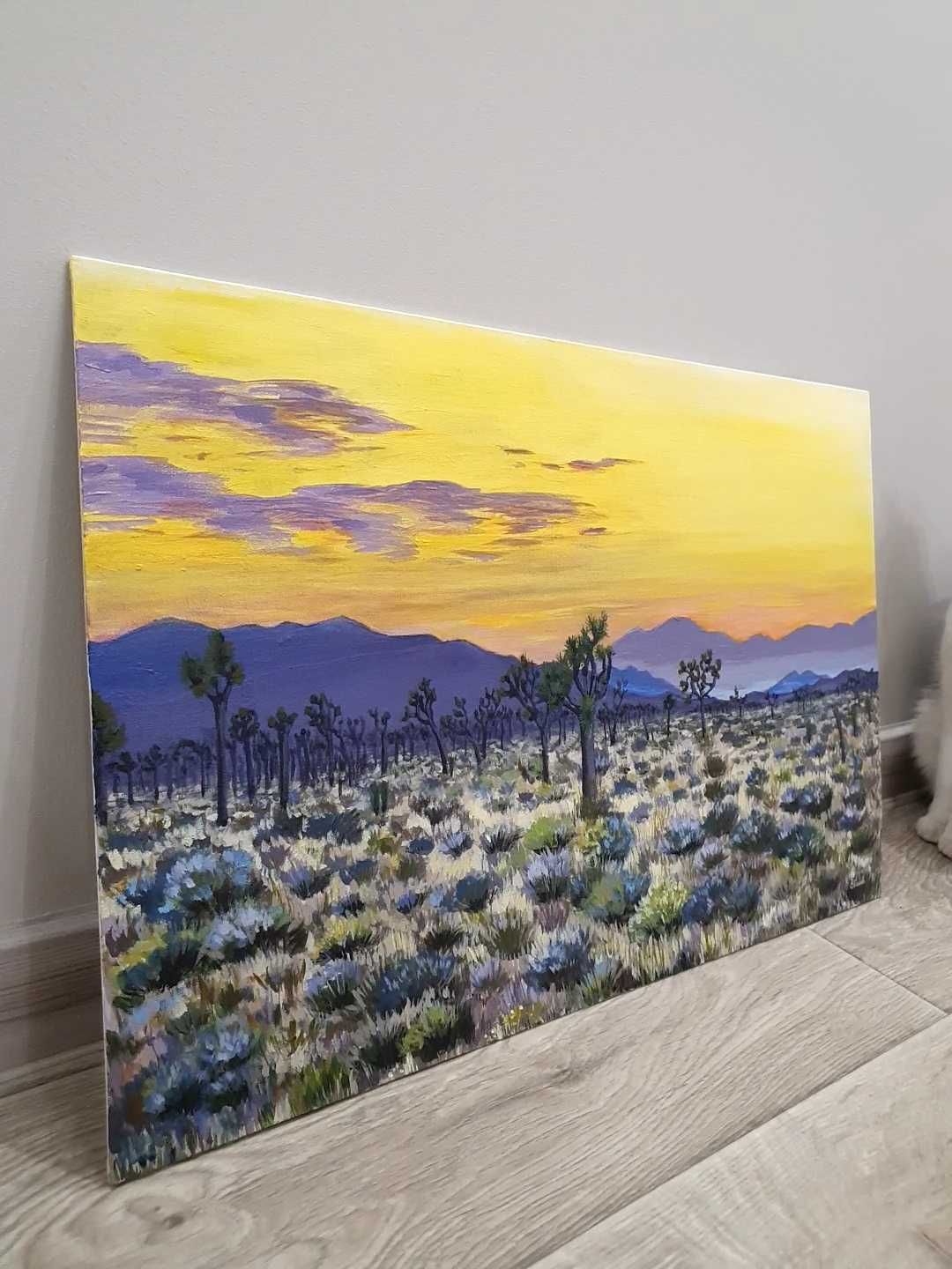 Картина "Пустеля південної Каліфорнії" (Авторська робота)