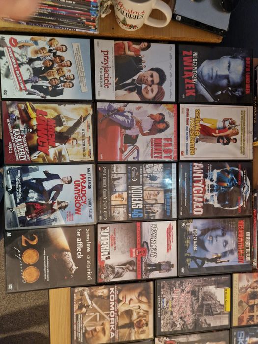 Filmy na dvd po 3 zł za sztukę