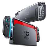 Supcase Crystal Case Nintendo Switch 2 Frost Clear