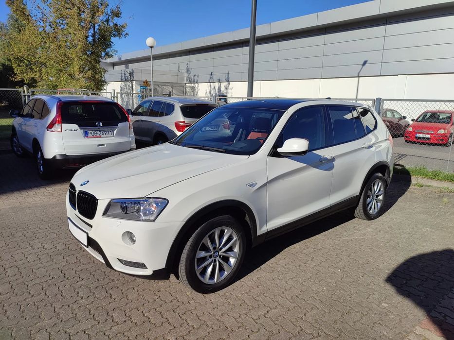 BMW X3 Piękne X3 F25 4x4 Bardzo zadbane full opcja 313KM