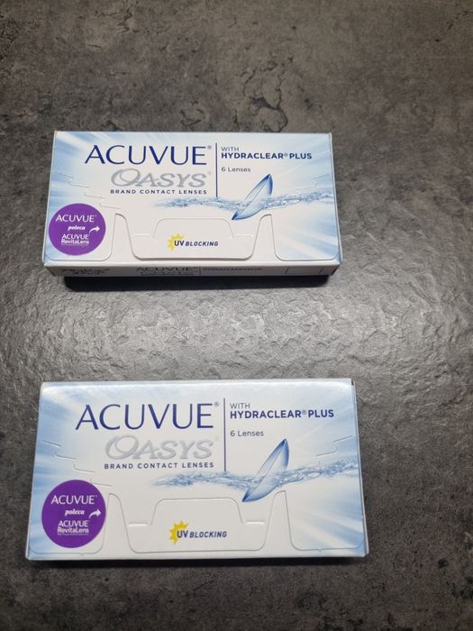Soczewki dwutygodniowe Johnson&Johnson Acuvue Oasys 12 szt. +1,00 +1.2