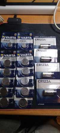 Baterie Varta 10xCR2430/4xCR123A/2xCR1620-Nowe