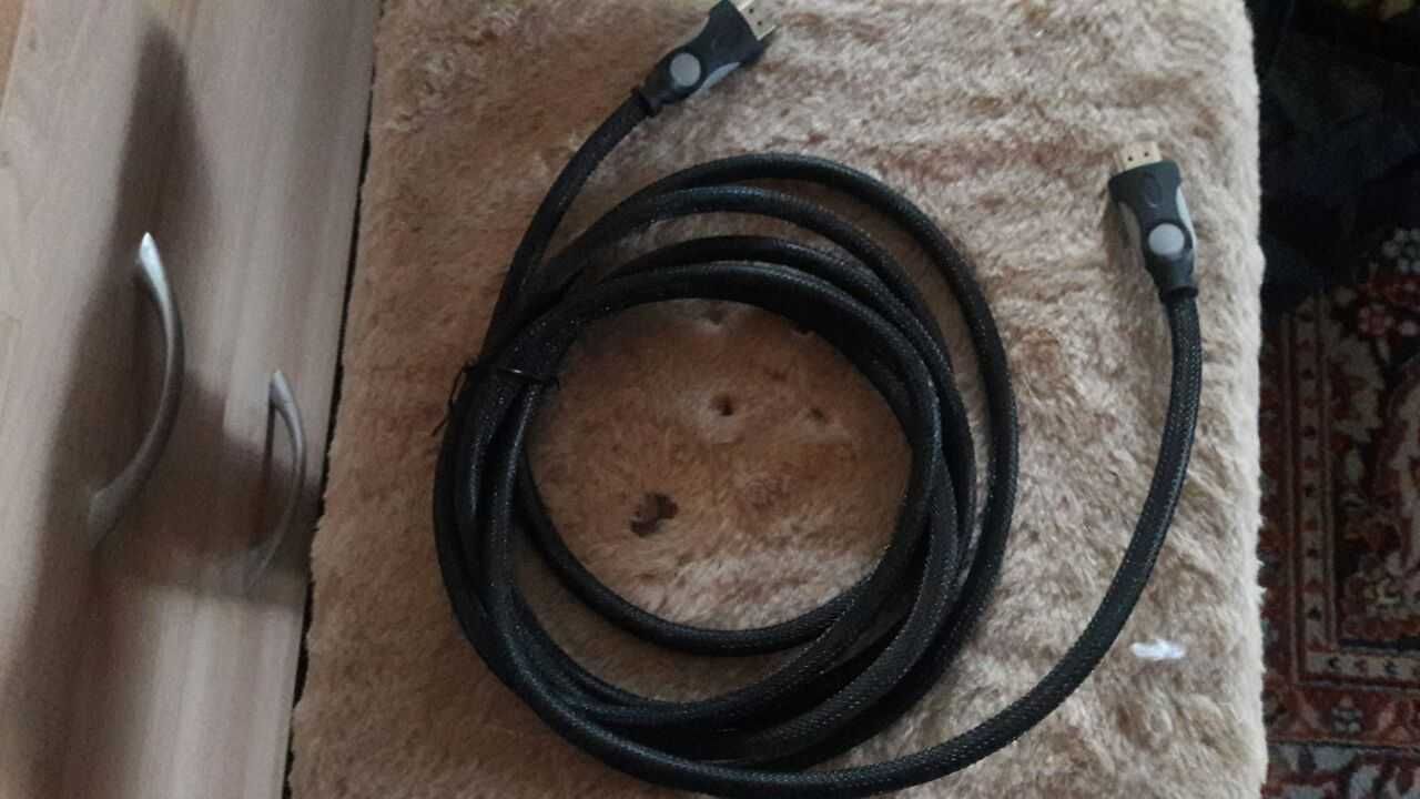 Кабель HDMI 3M  для подключения компьютера к монитору, телевизору и тд