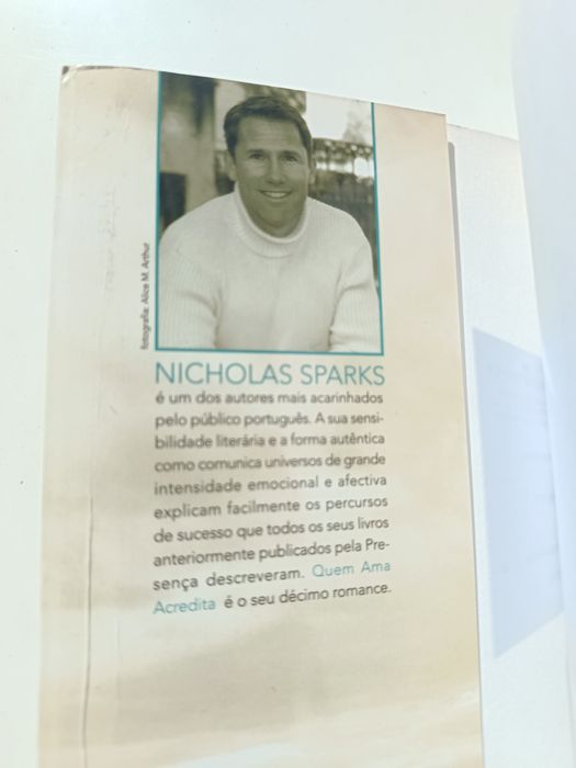 Quem ama acredita, de Nicholas Sparks