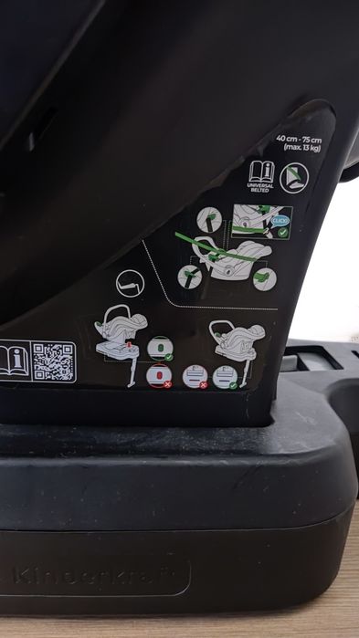 Carrinho bebé com isofix kinderkraft