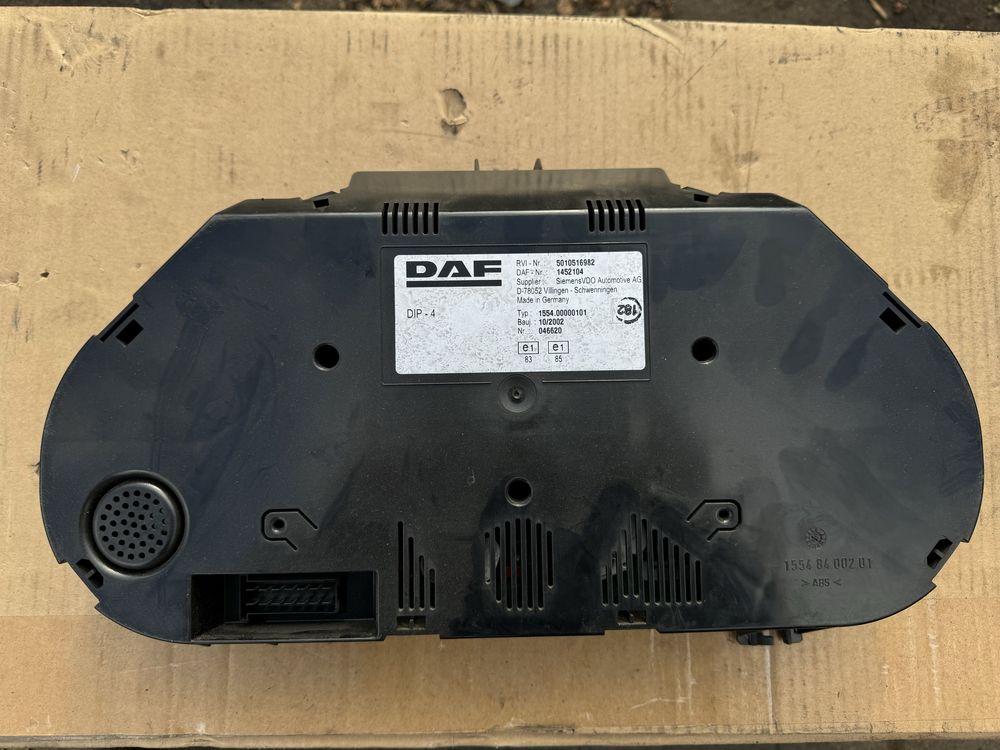 Панель приладів, приборка, DAF LF
