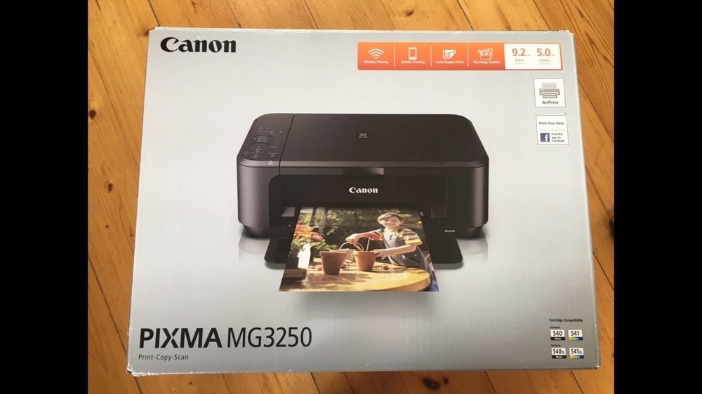 Drukarka, skaner, kopiarka: Canon Pixma MG3250 - uszkodzona!