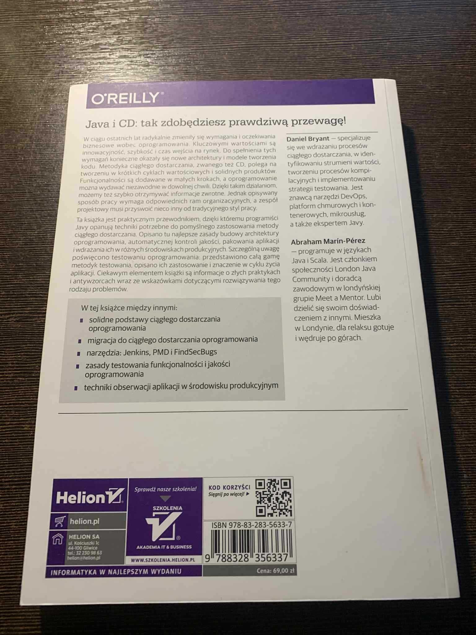 Ciagłe dostarczanie oprogramowania w jezyku Java