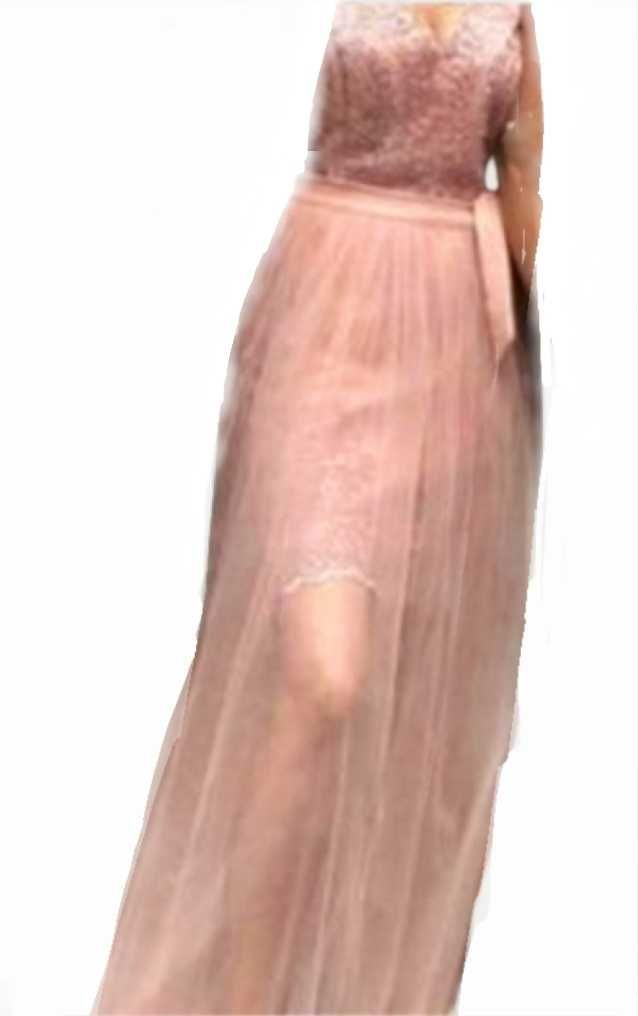 Шикарное нарядное выпускное платье р.М-Л